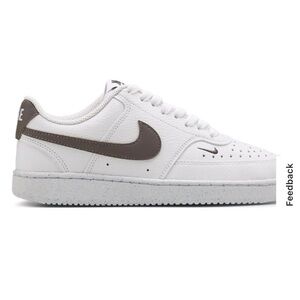 Nike Men's White and Brown Casual Sneakers New